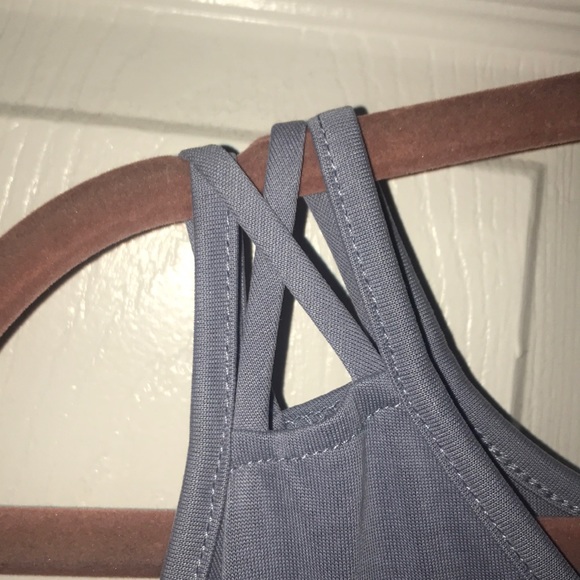 Blue Cold Shoulder Top! - Picture 3 of 3